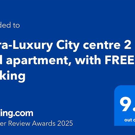Ultra-Luxury City Centre 2 Bed Apartment, With Free Parking Cardiff Exterior photo